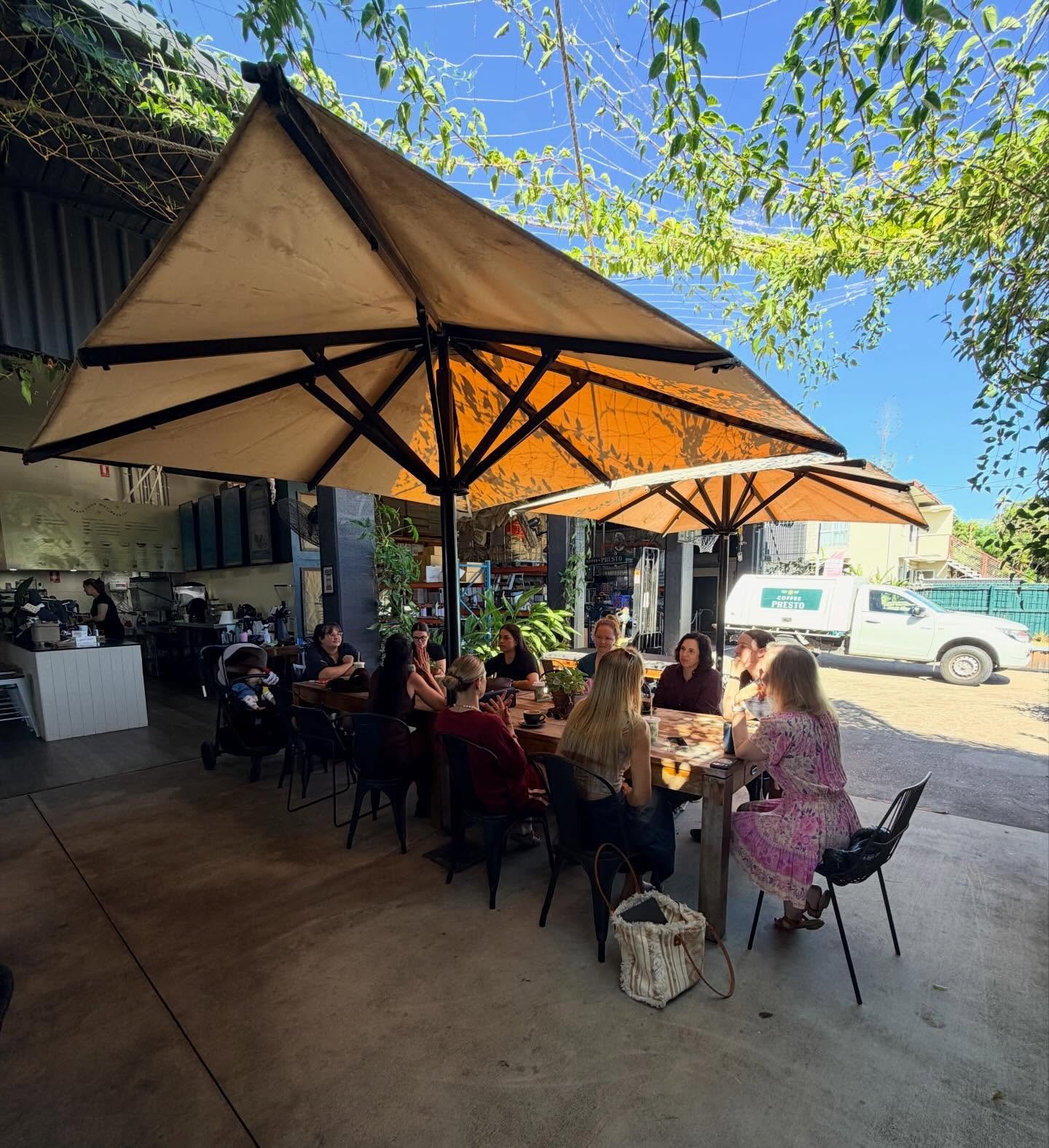 Always blown away by the community created here! 12 local business owners (&amp; 3 kiddos) made connections &amp; enjoyed coffee this morning - thank you for coming! 

As always, tag your business below so you can find each other 🫶