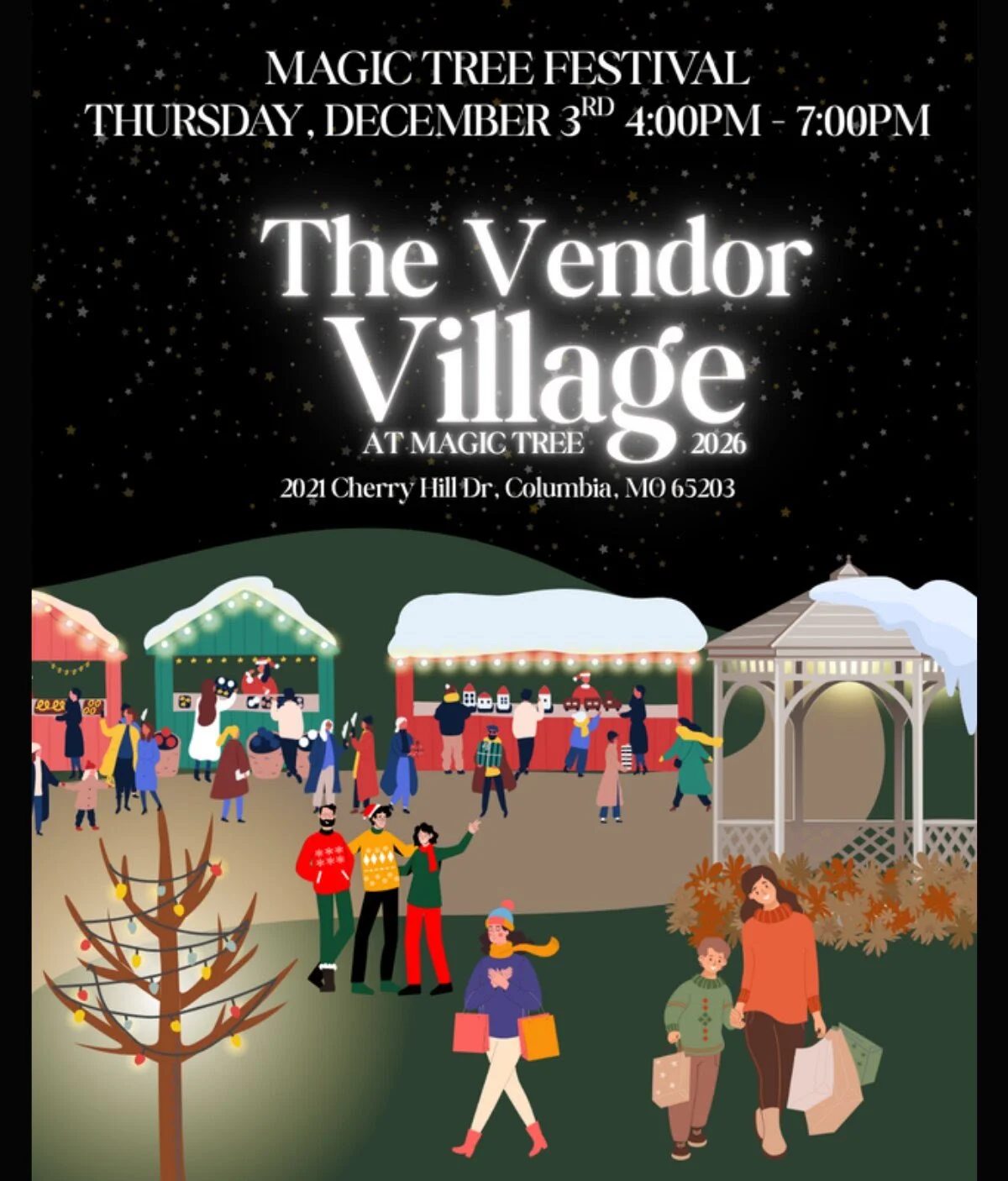 The Magic Tree Vendor Village 
