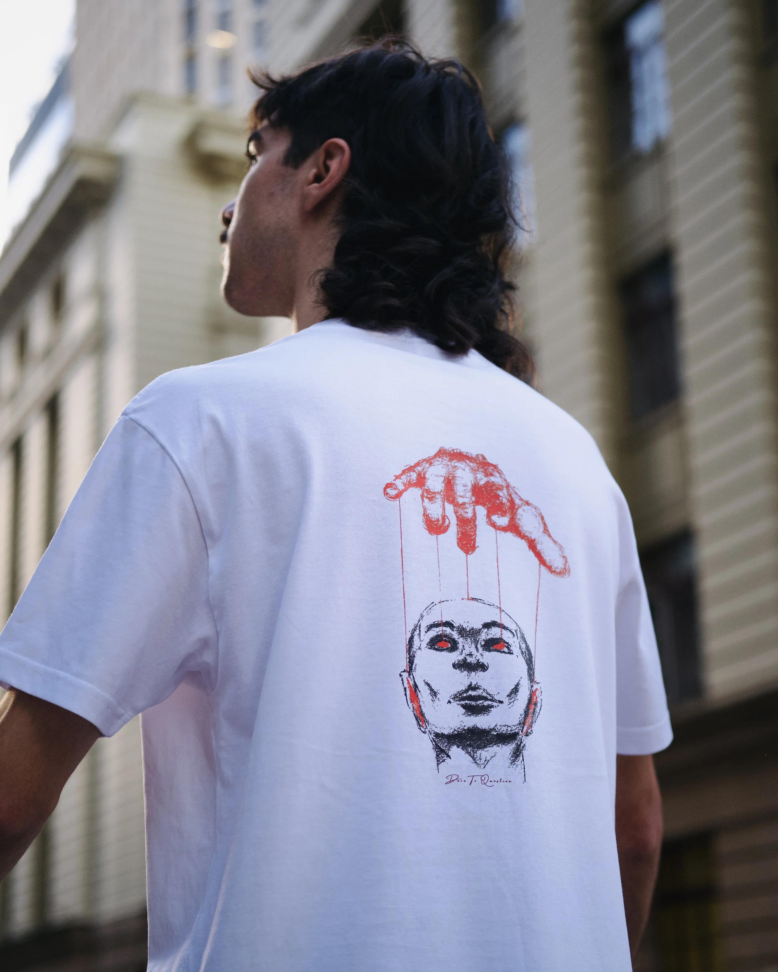 Puppet Master - White Heavy Tee