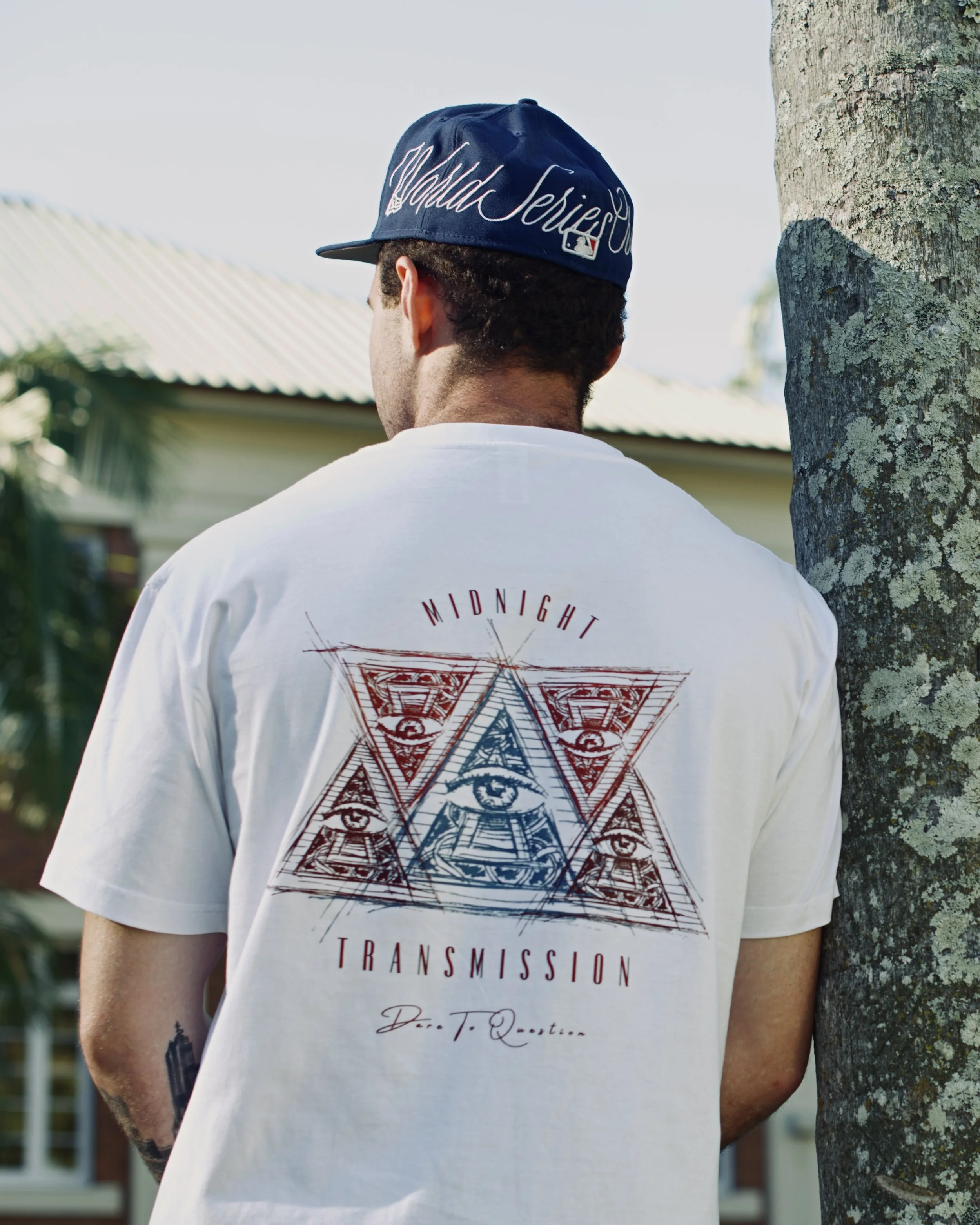 Omnipresent - White Heavy Tee