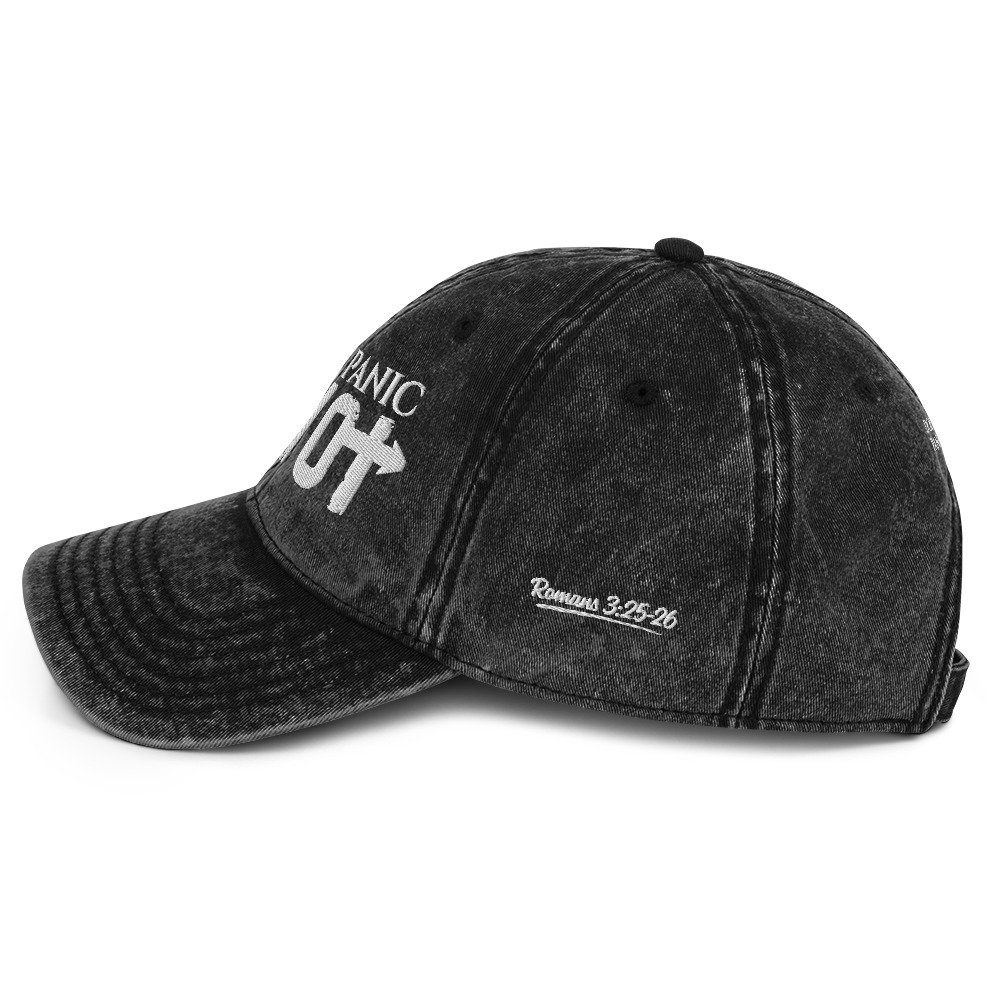 Don't Panic Just Pivot Vintage Wash Hat