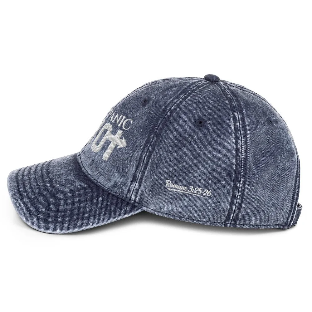 Don't Panic Just Pivot Vintage Wash Hat