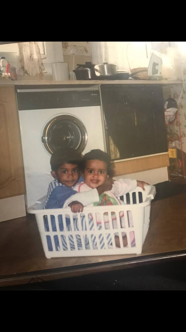 Tessa Davinia as as child