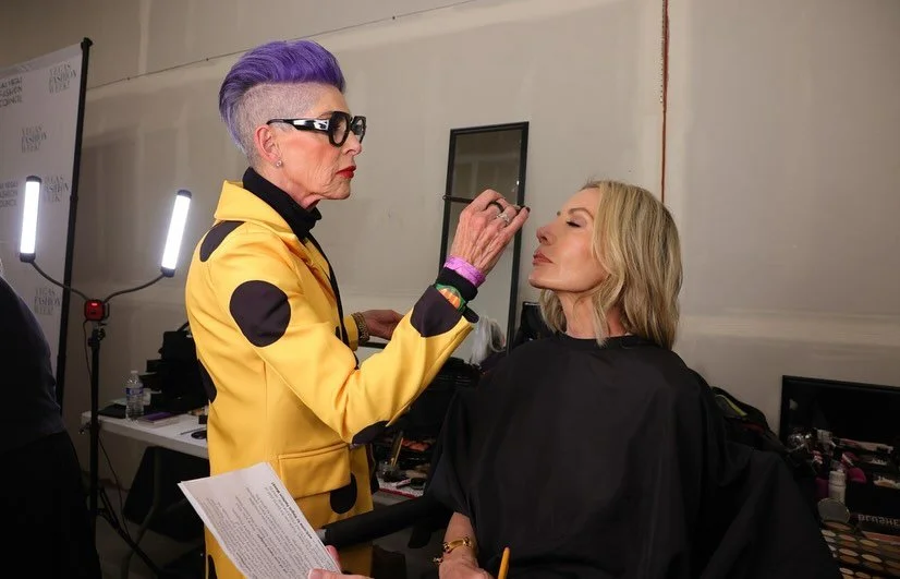 Day 3 of @officialvegasfashionweek in the books with The Batterman Group on hair and makeup!  What a joy!