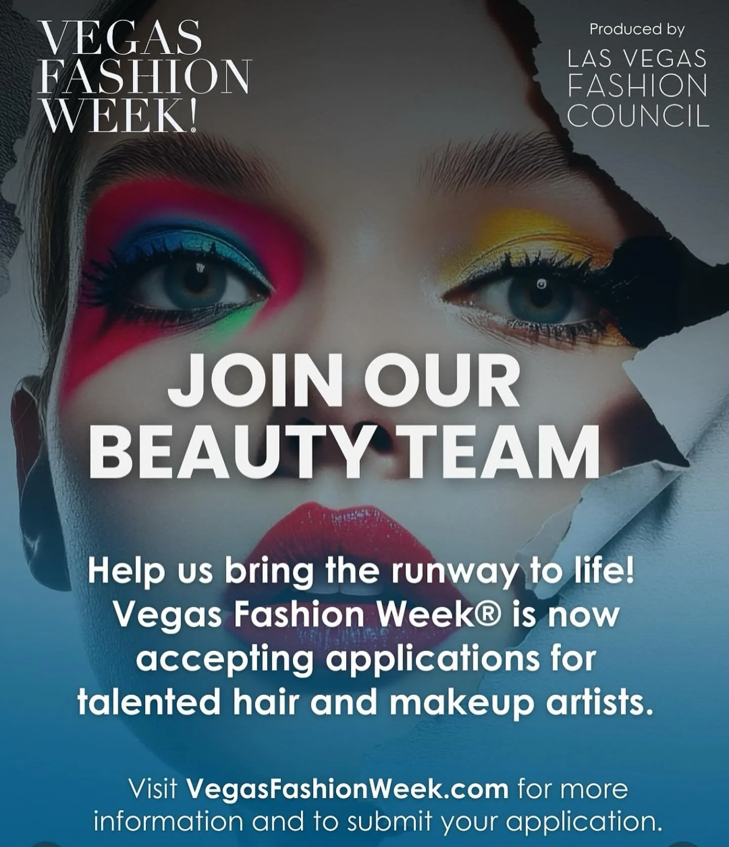 The Batterman Group will be staffing the hair and makeup team for Vegas Fashion Week&reg;! This is a great opportunity to get some fabulous images for your portfolio and resume.  We are looking for artists of all skill levels that want to donate thei