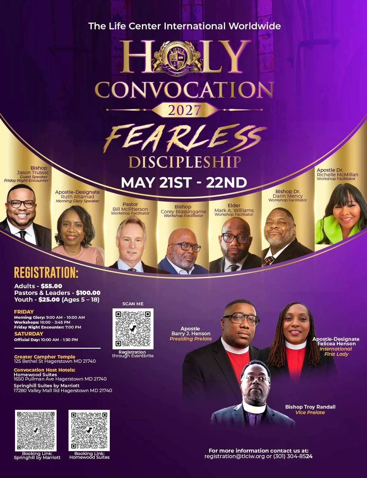 HOLY CONVOCATION 2027