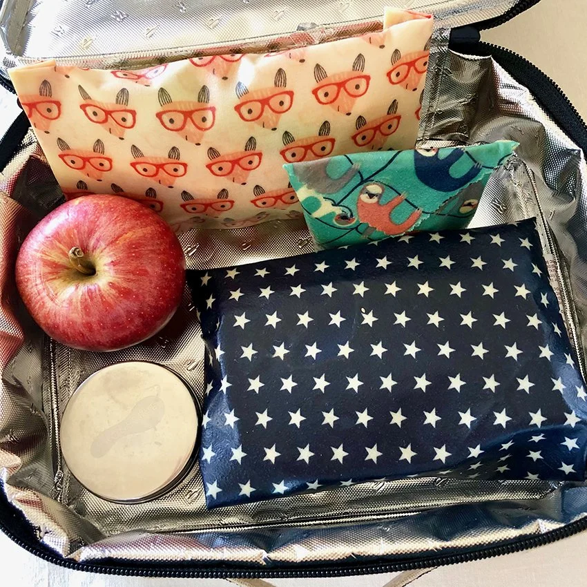 Love the Earth Beeswax Wraps Lunchbox Pack