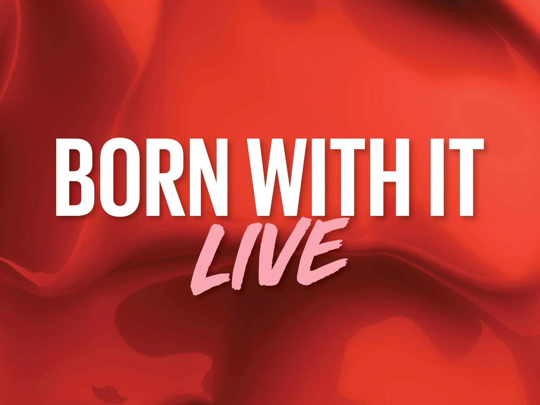 Book cover titled 'Born Without Live' with a red and black abstract background.