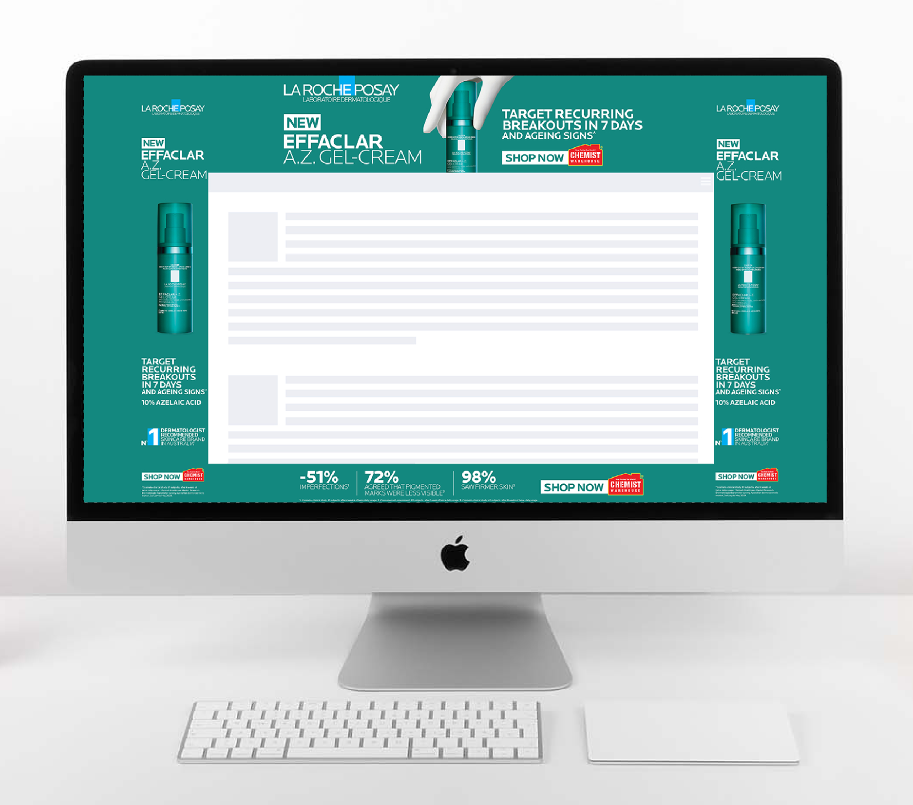 Effaclar AZ Website Skin