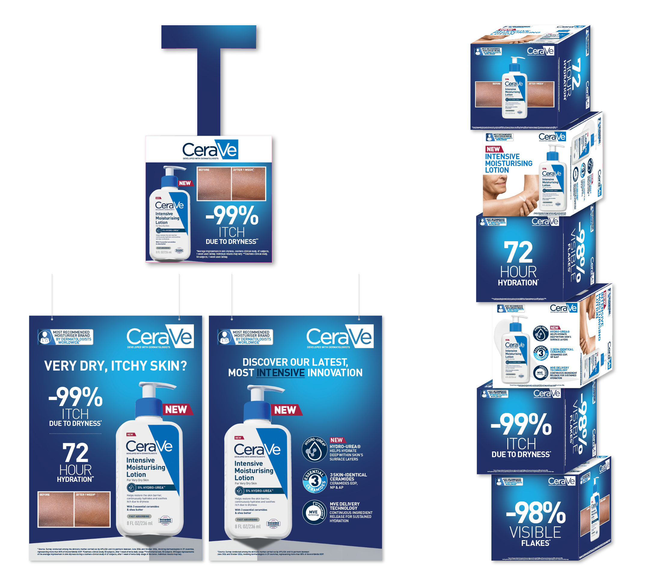 CeraVe Intensive Moisturising Lotion POS