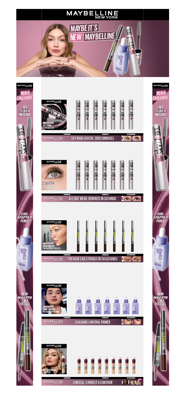 Maybelline Gondola End