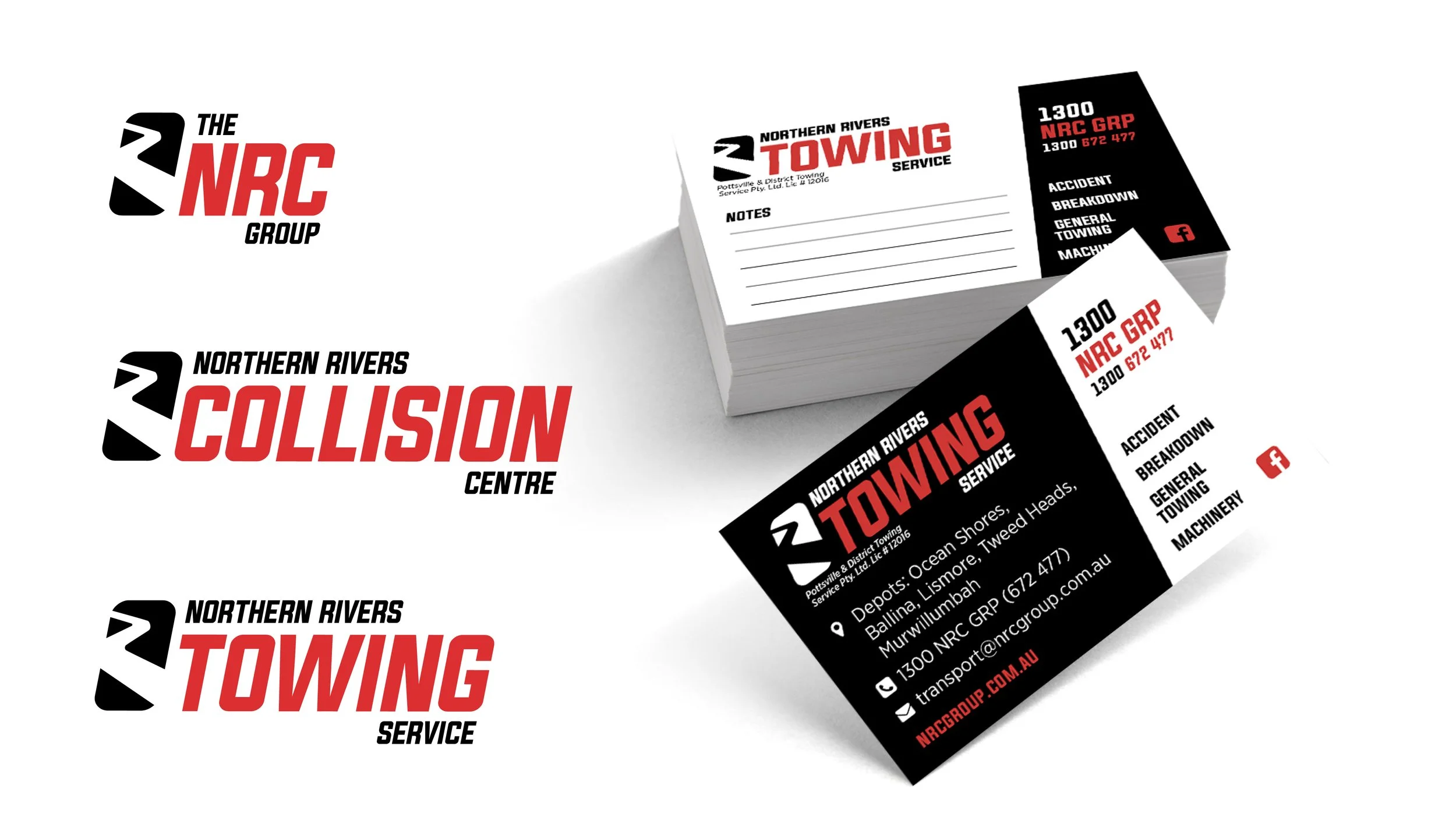 Northern Rivers Group Logos and Stationery Design