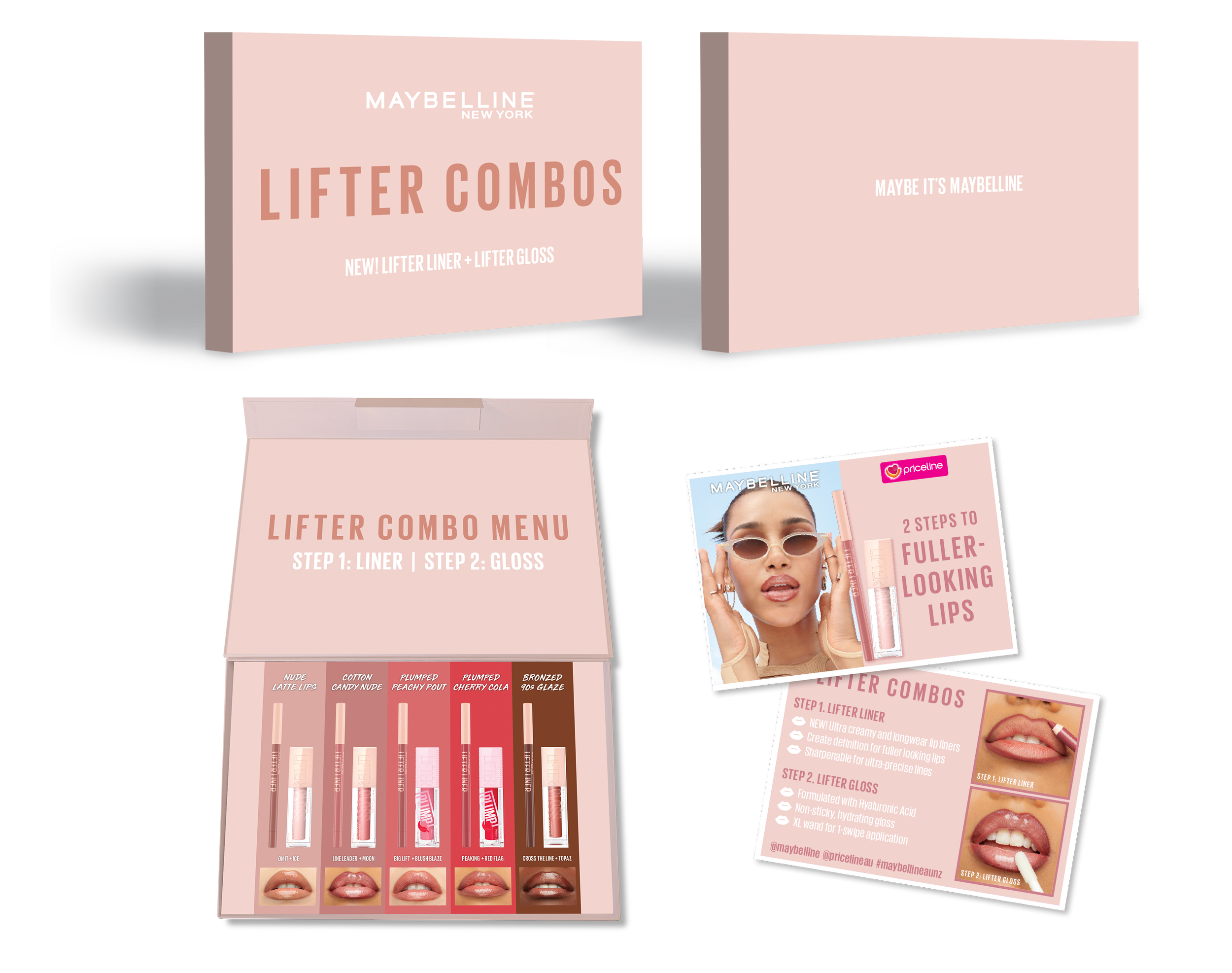 Maybelline Liner & Gloss Combo Gift Pack