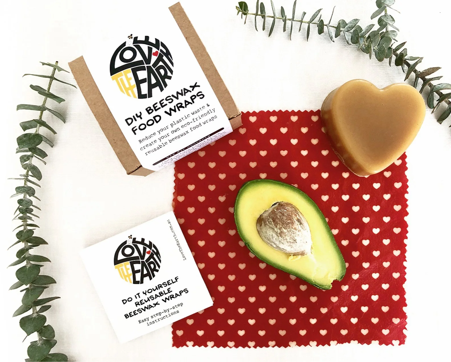 Love the Earth Beeswax Wraps DIY Kit