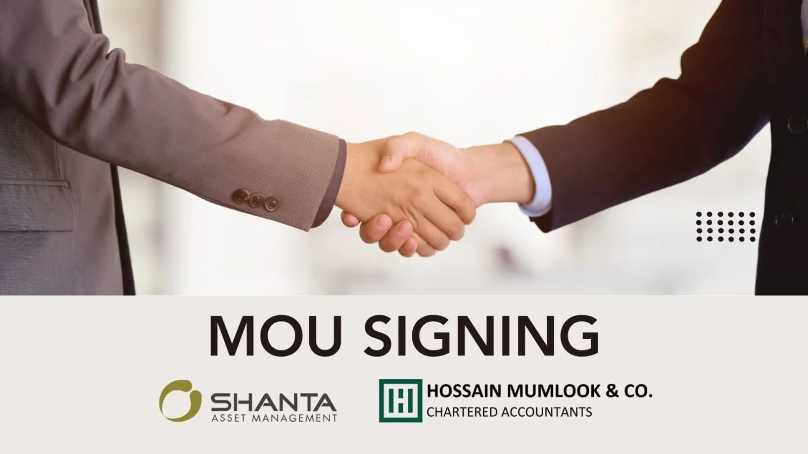 HMC and SAML Sign MoU to Promote Financial Growth and Investment Awareness Among Articled Students
