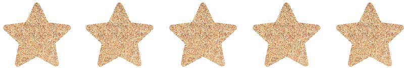 Fünf goldene Sterne auf schwarzem Hintergrund