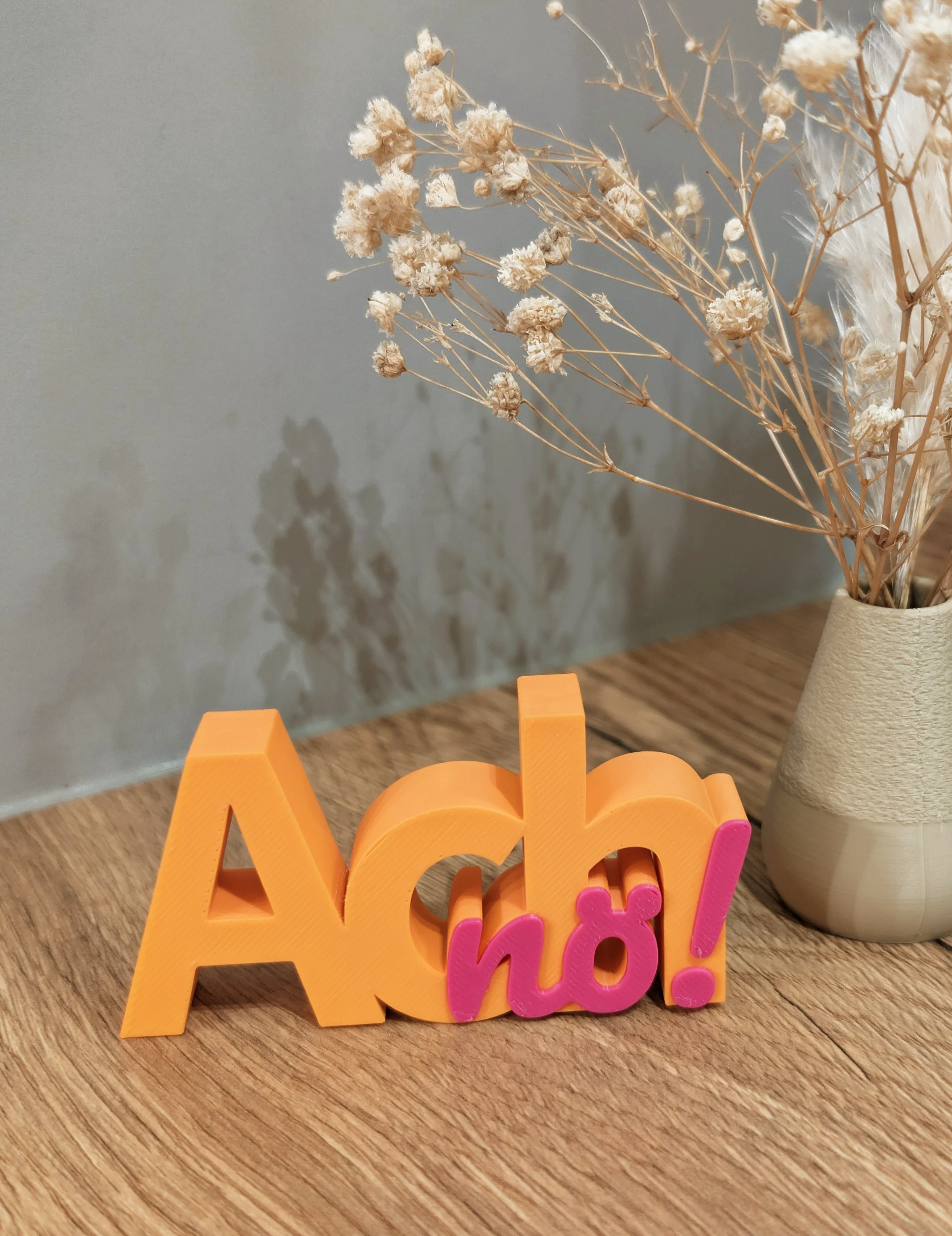 Ach nö! – Wortdeko