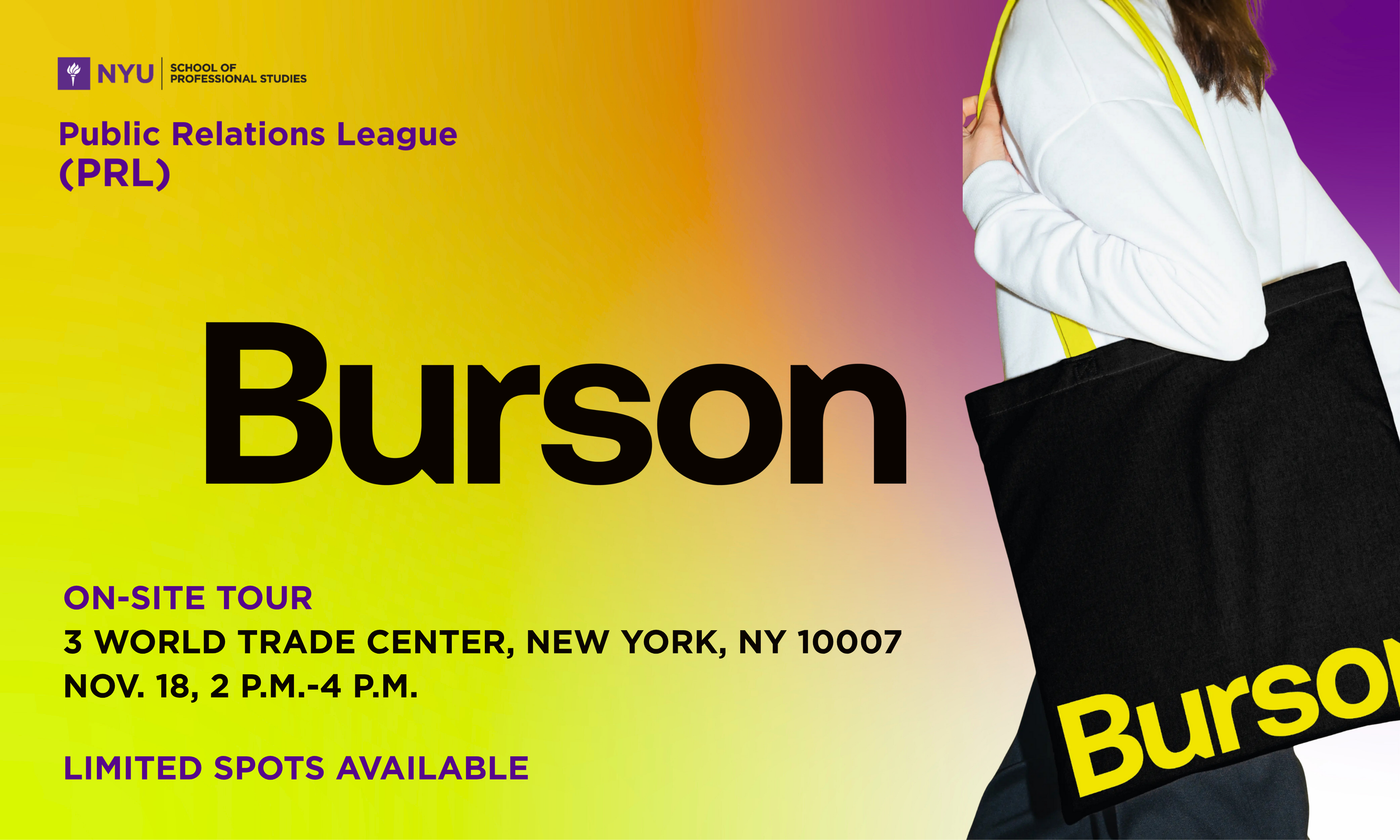 PRL: Burson On-Site Tour Graphic