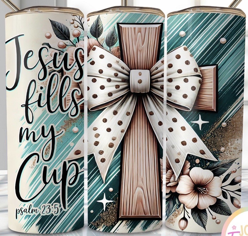 JESUS fills my cup- Tumbler