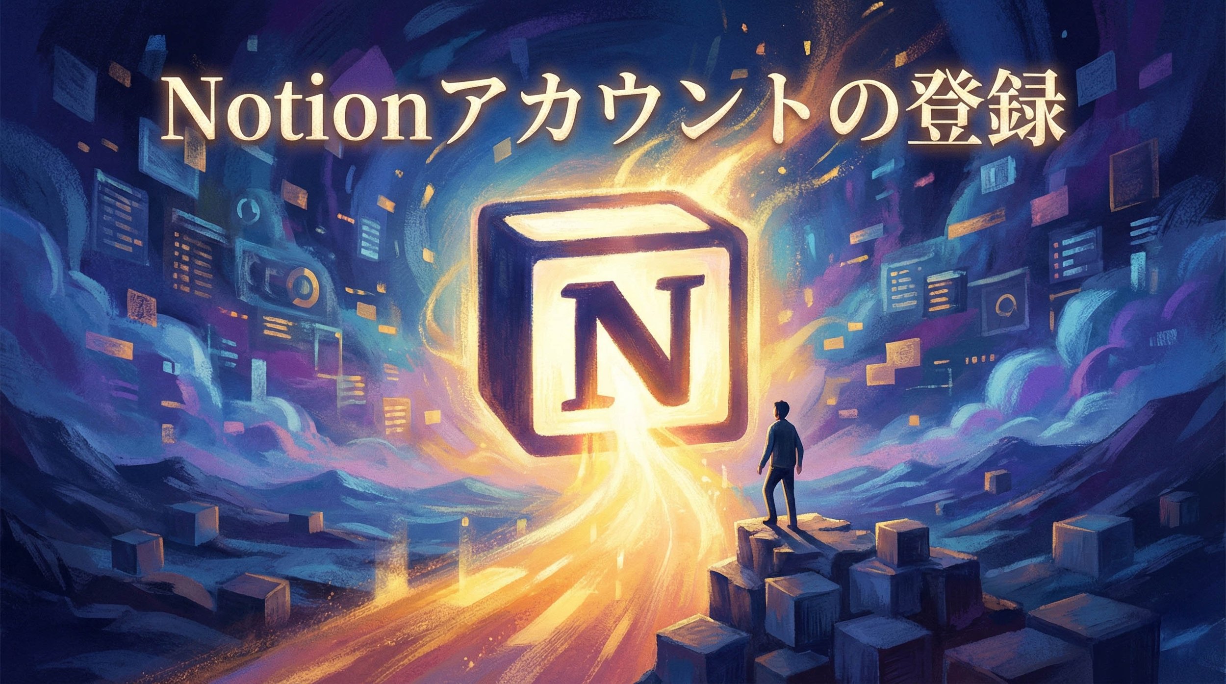 Notionのアカウントを作成する
