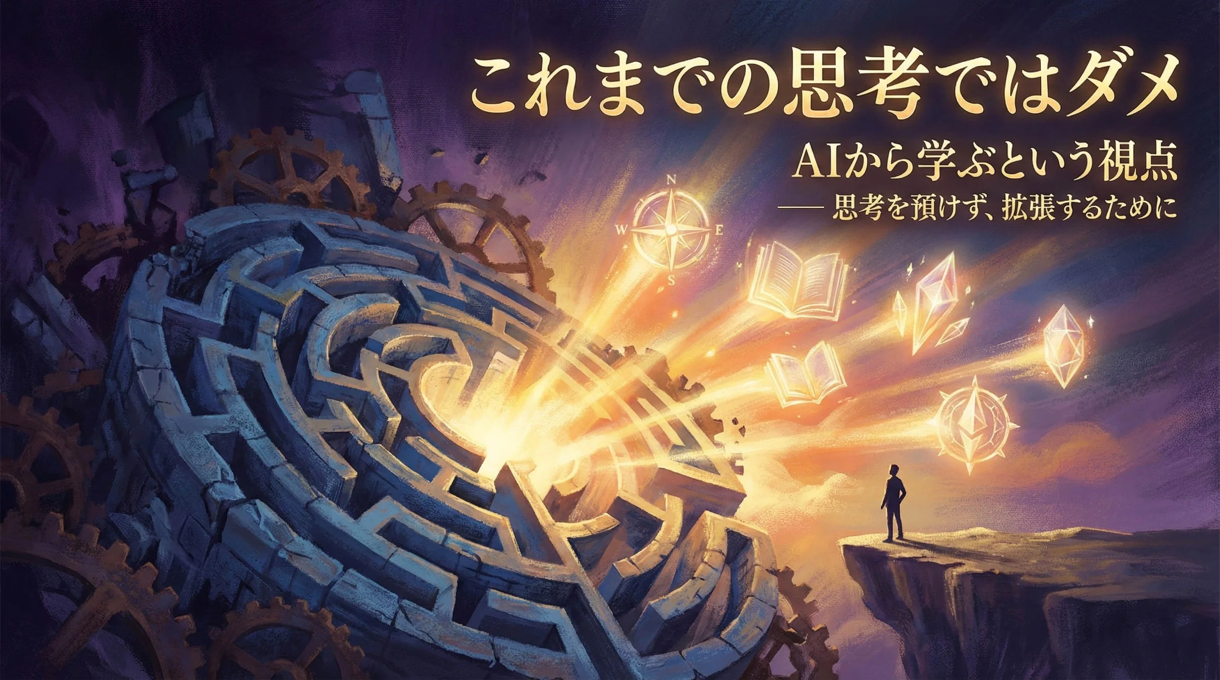 「これまでの思考ではダメ」 AIから学ぶという視点