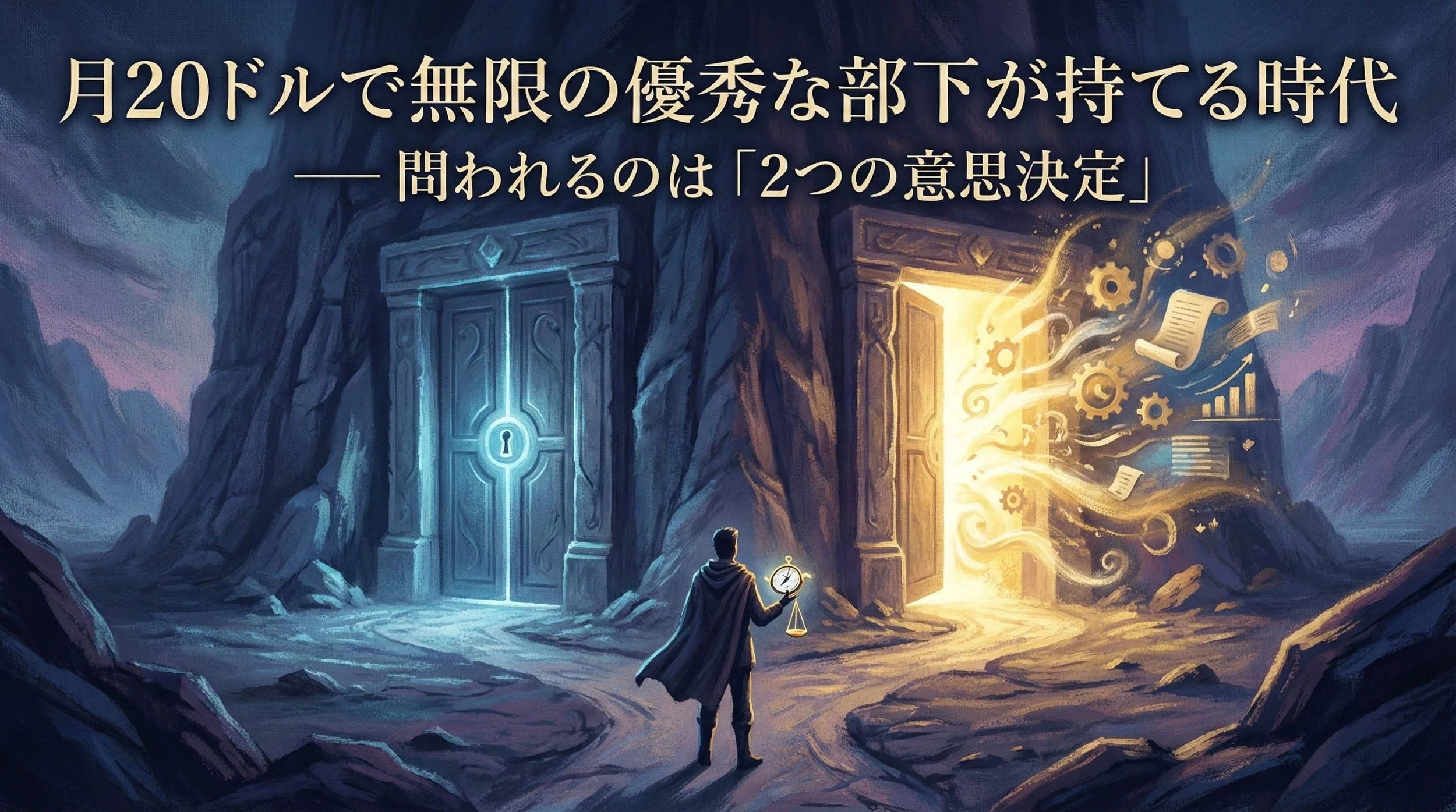 月20ドルで無限の優秀な部下が持てる時代 のアイキャッチ