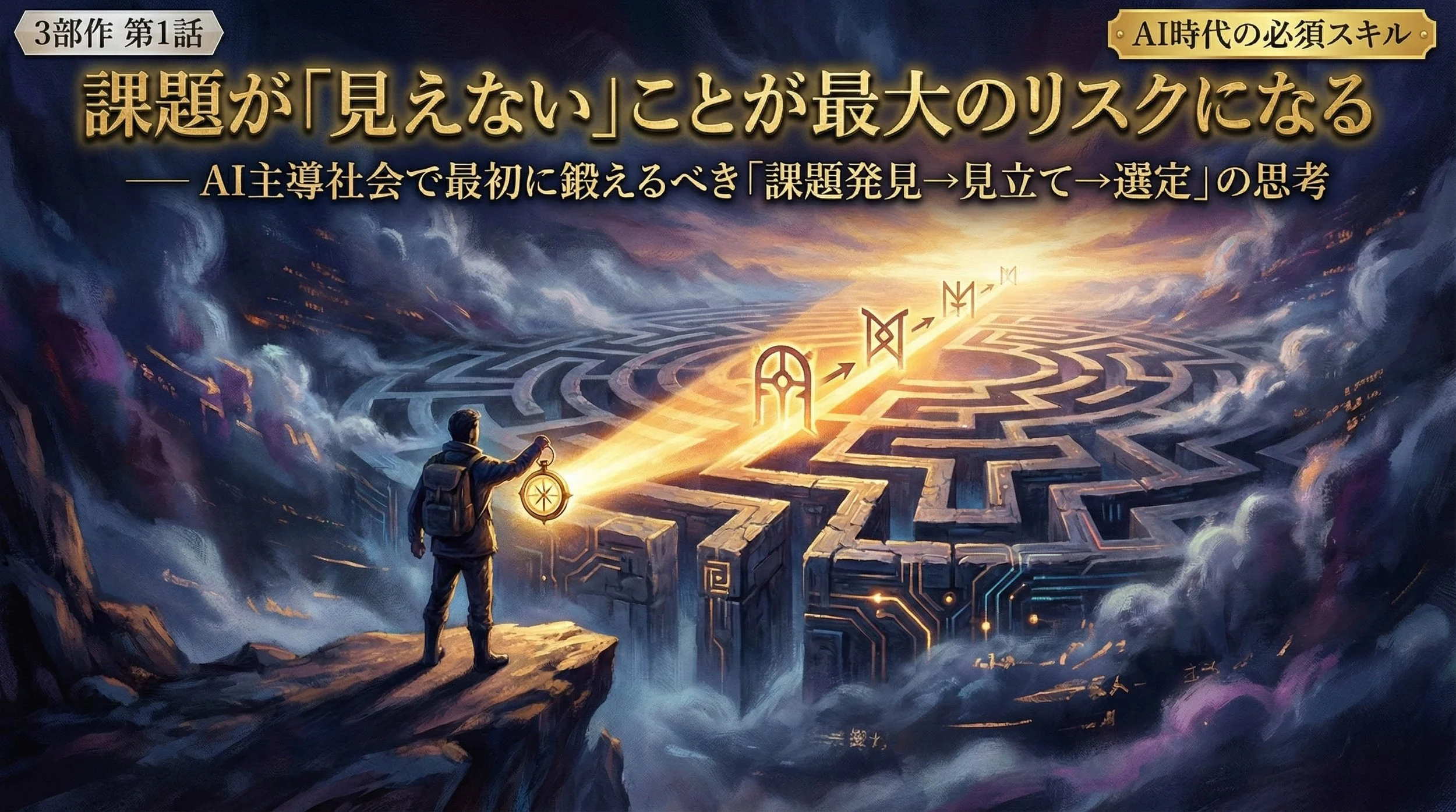 課題が「見えない」ことが最大のリスクになる