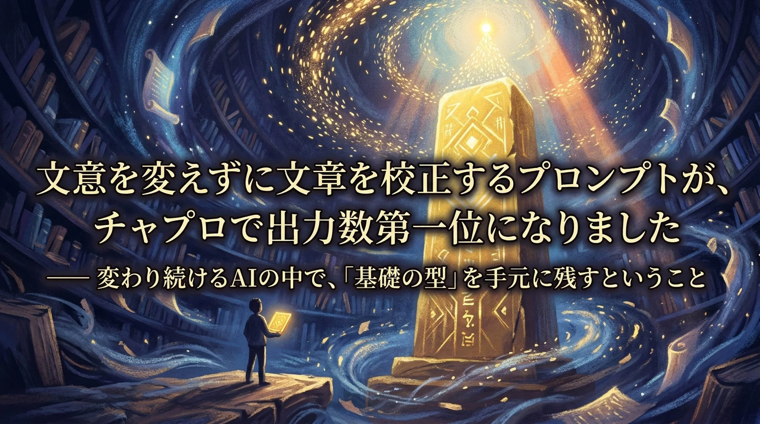 チャプロ出力一位のアイキャッチ