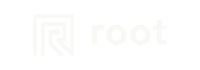 Root logo with a stylized 'R' icon and the word 'root' in lowercase