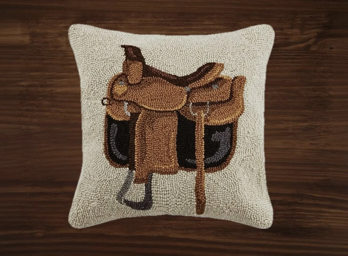 Western Saddle Pillow