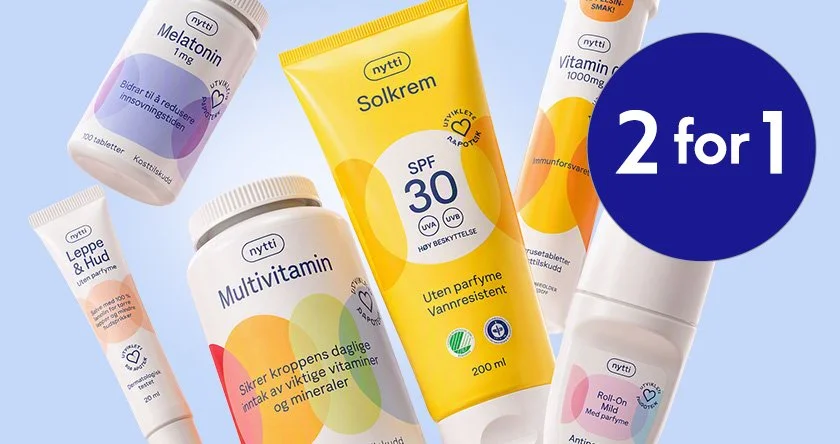 Alt fra Nytti 2 for 1