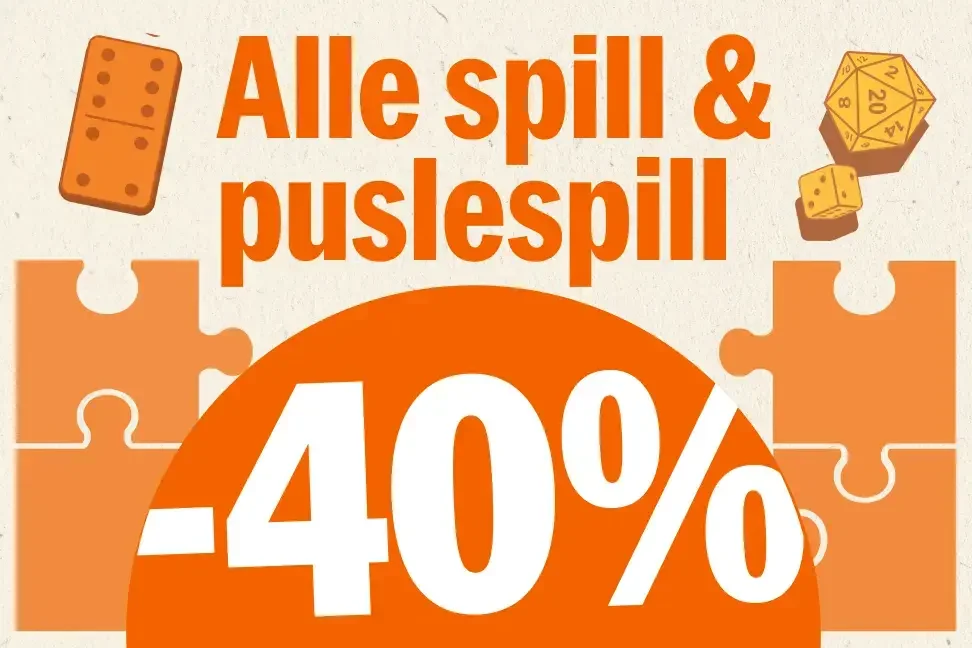 Alle spill og puslespill -40%