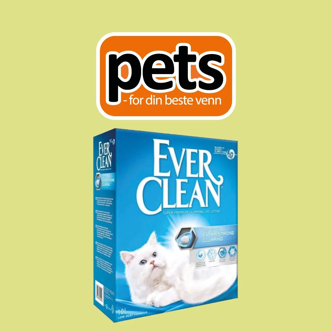 Ever clean kattesand (10L) 199,-