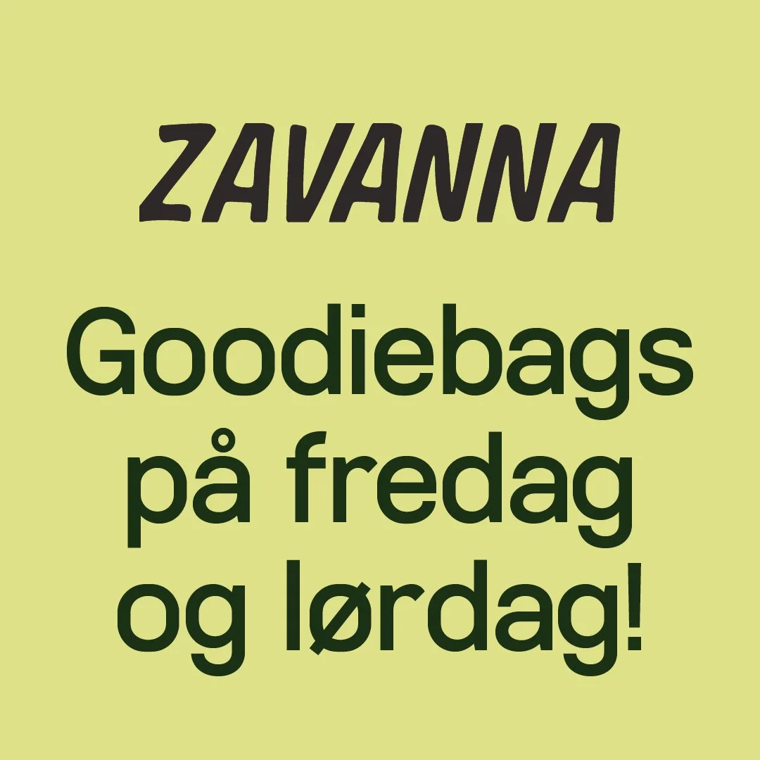 Goodiebags til alle handlende kunder!
