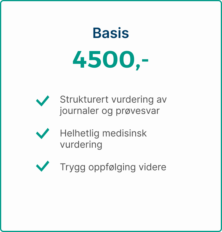 Helhetlig Helsevurdering - Basis