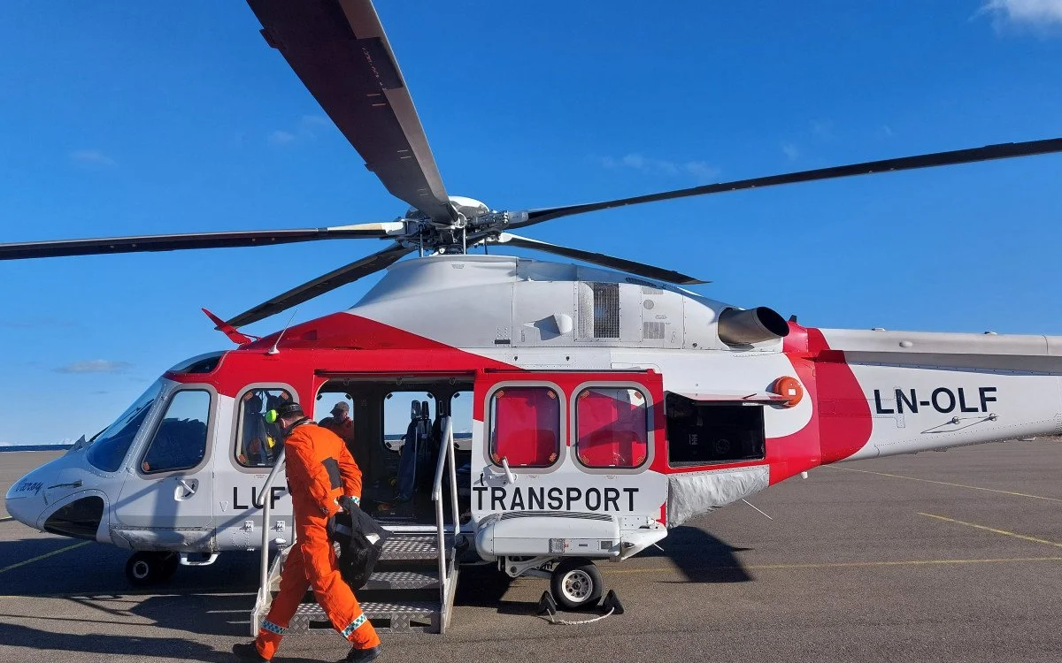 Foreslår helikopterrute til Træna