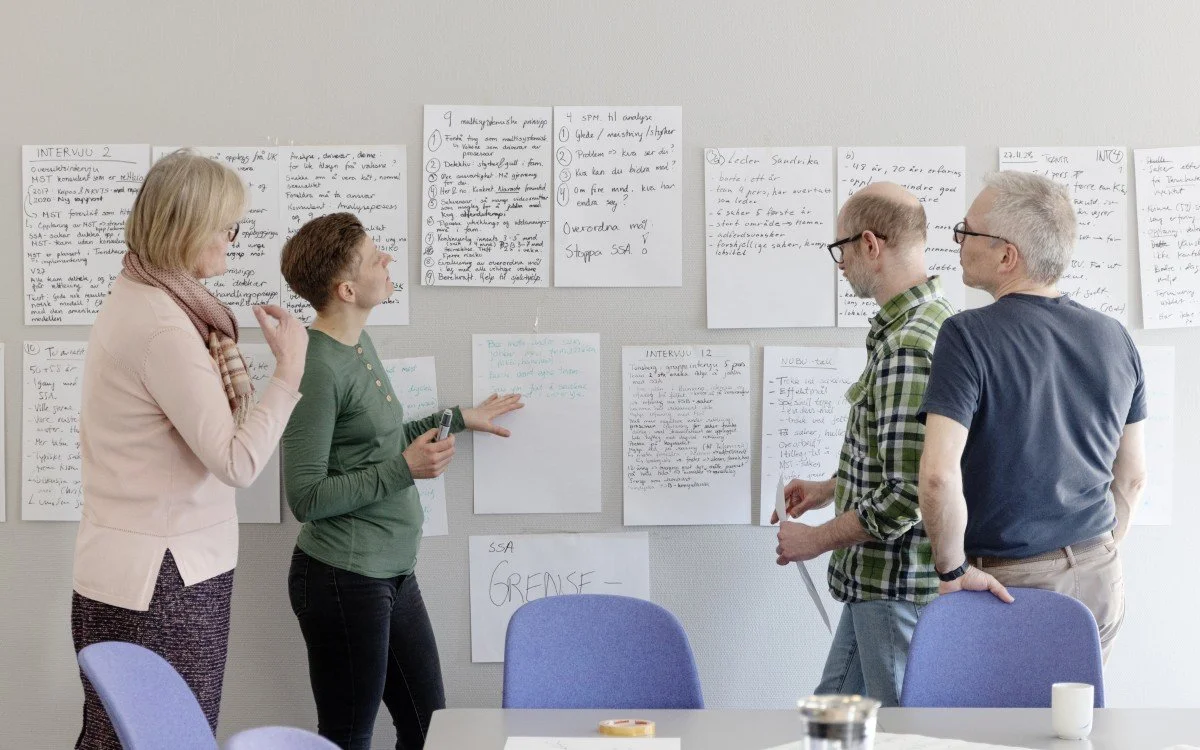 Kollektiv kvalitativ analyse – ein metode i fire trinn