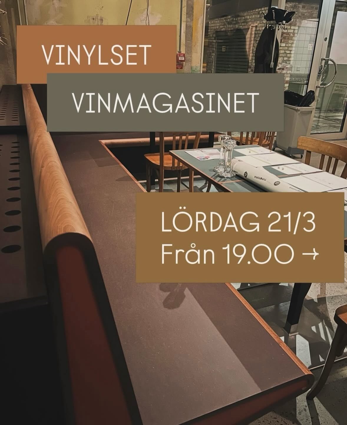 Vi g&auml;stas av b&auml;sta @hufet ikv&auml;ll. 
Finsnickare och vinylsamlare. Han spelar skivor fr&aring;n 19:00.
Kom f&ouml;rbi och se om han har ansat mustaschen.
#rap #jazz #mustasch #vin