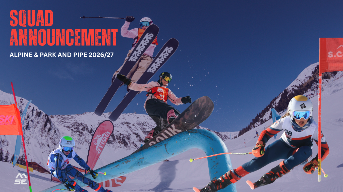 Snowsport England Announces 2026/27 Squad Members