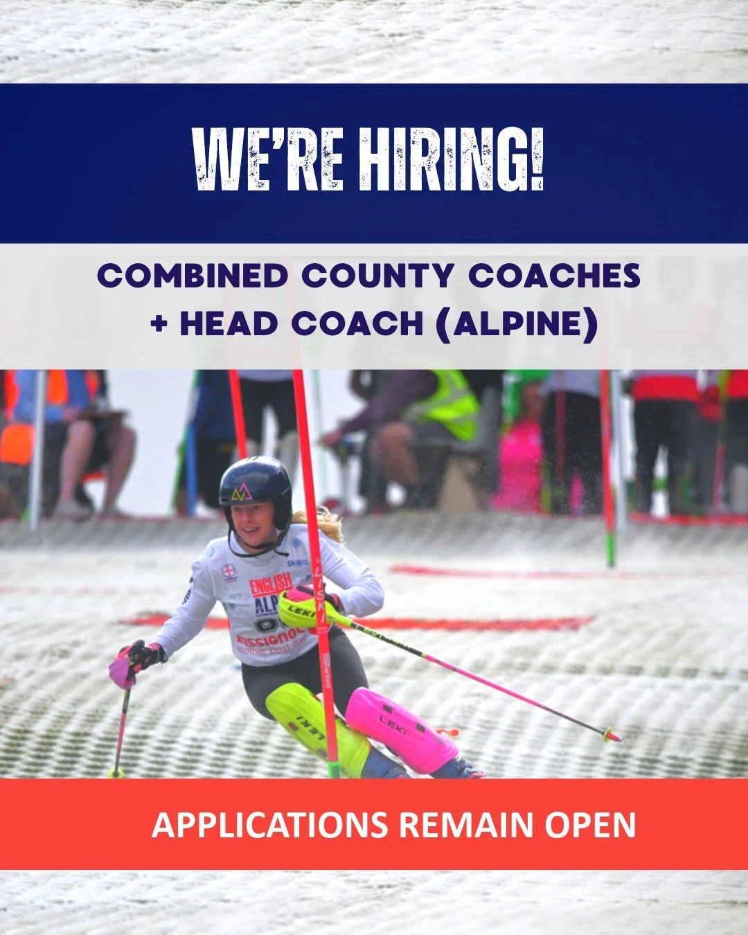 📢 Applications remain open!

We've listened to our members, many of whom have been away training on glaciers in recent weeks, and we're keeping applications open a little longer to give everyone the opportunity to apply.

We're already beginning the