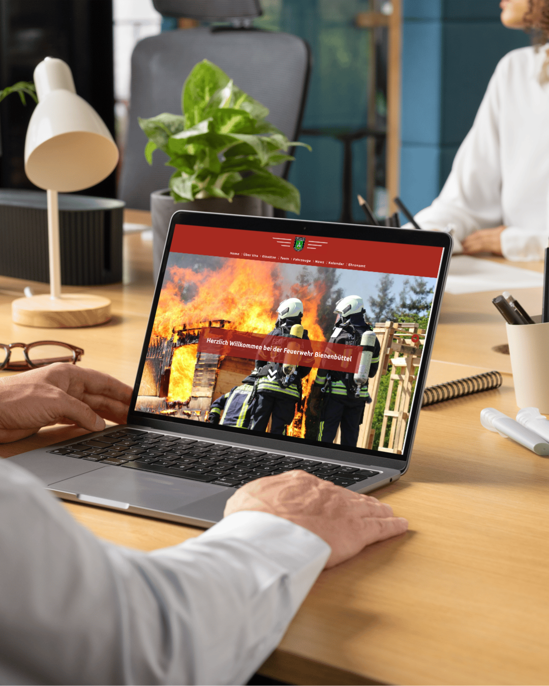 Webseite Feuerwehr Bienenbüttel