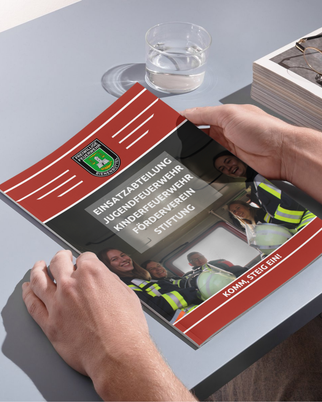 Neumitglieder-Kampagne Feuerwehr Bienenbüttel | Flyer