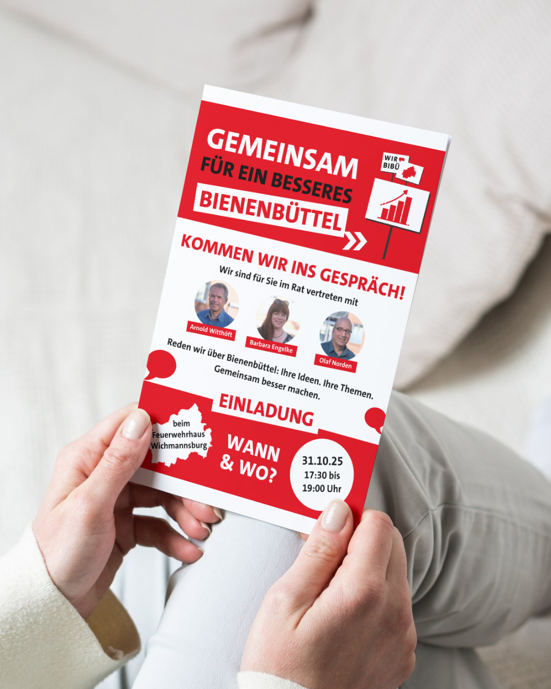 Flyerkampagne SPD Bienenbüttel