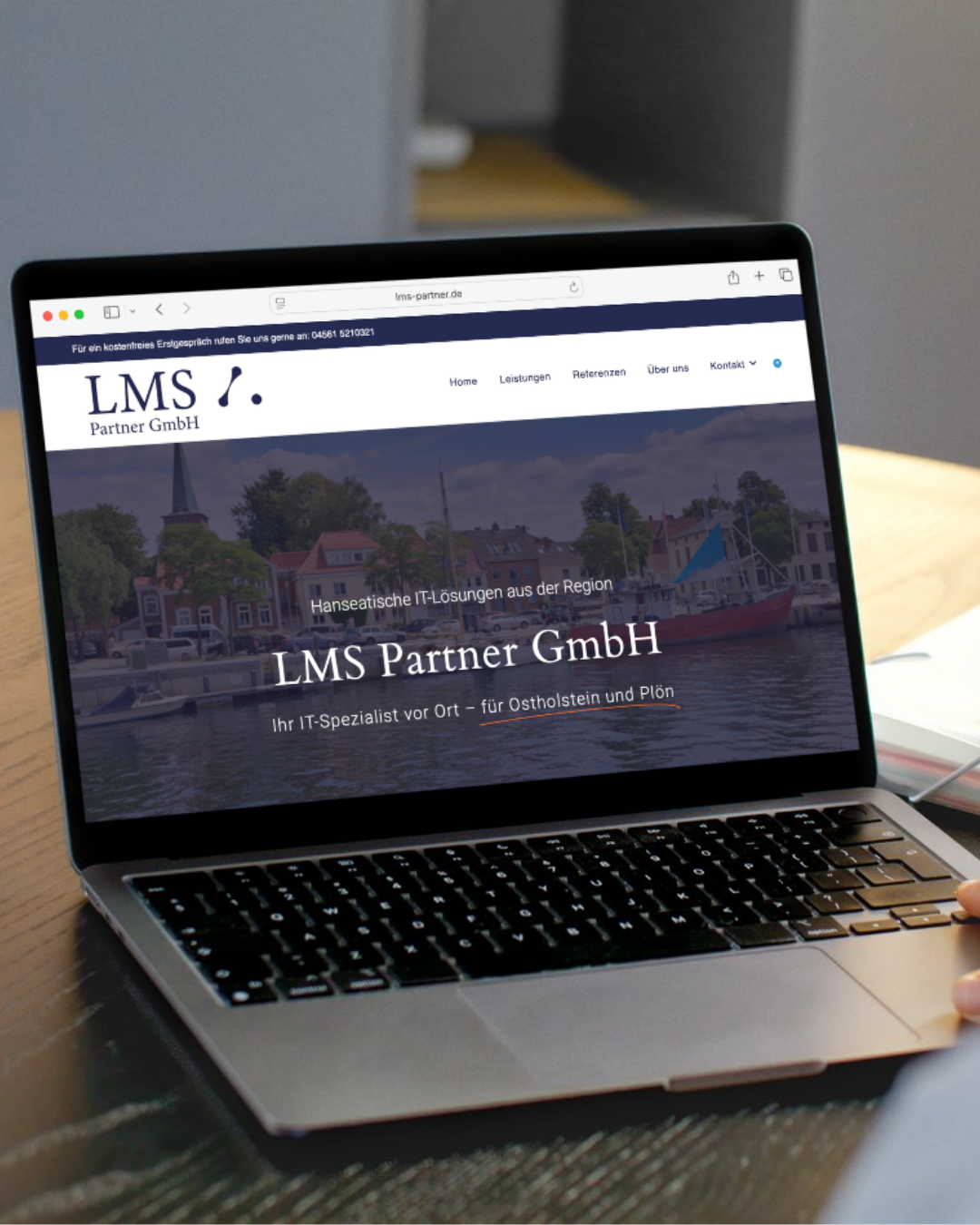 Webseite LMS Partner GmbH