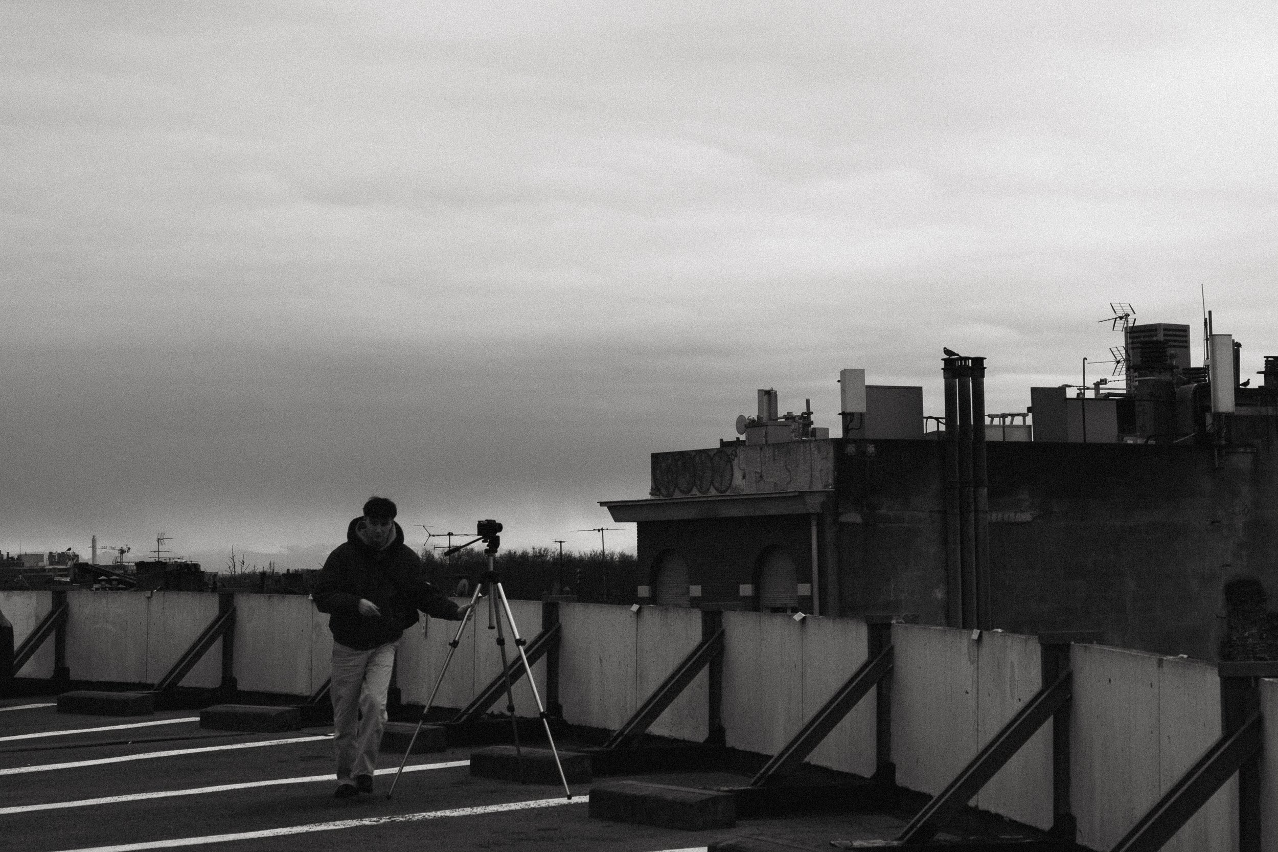 Alex DELALIAUX en shooting photo et vidéo pour l'agence GABARIT