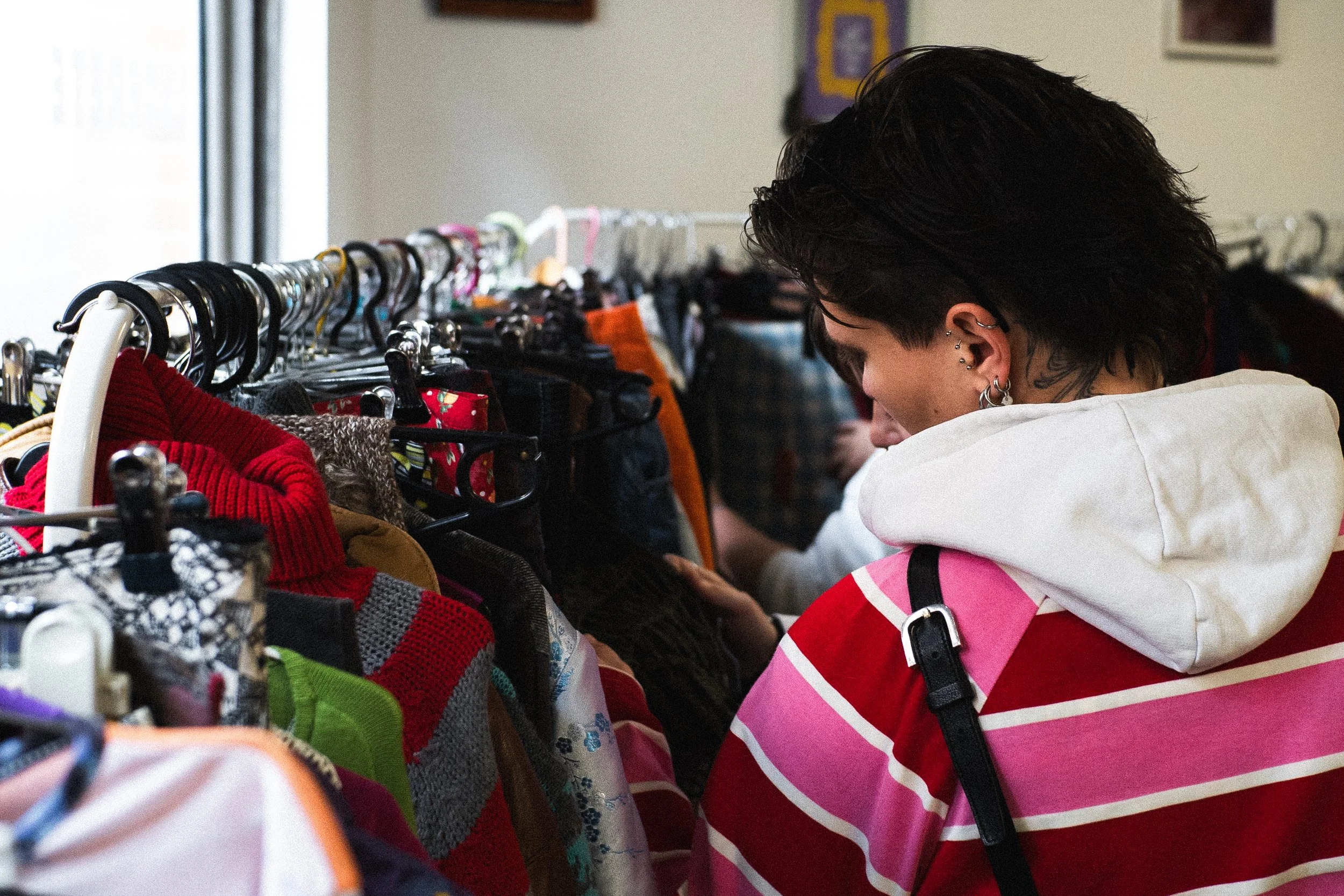 Shooting Photo dans la friperie Quatuor à Toulouse