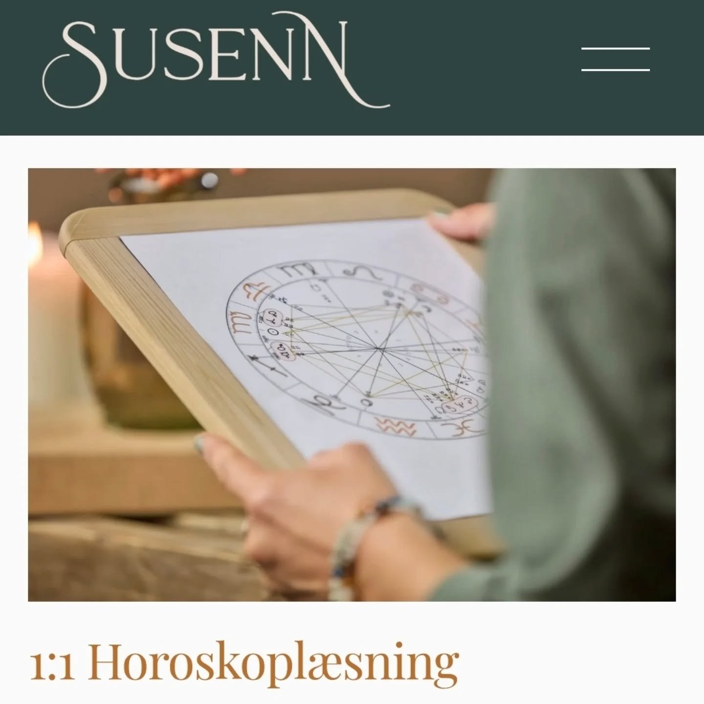 Nysgerrig p&aring;, hvad dit horoskop kan fort&aelig;lle om dig? L&aelig;s her om andres oplevelse hos mig. 🪐