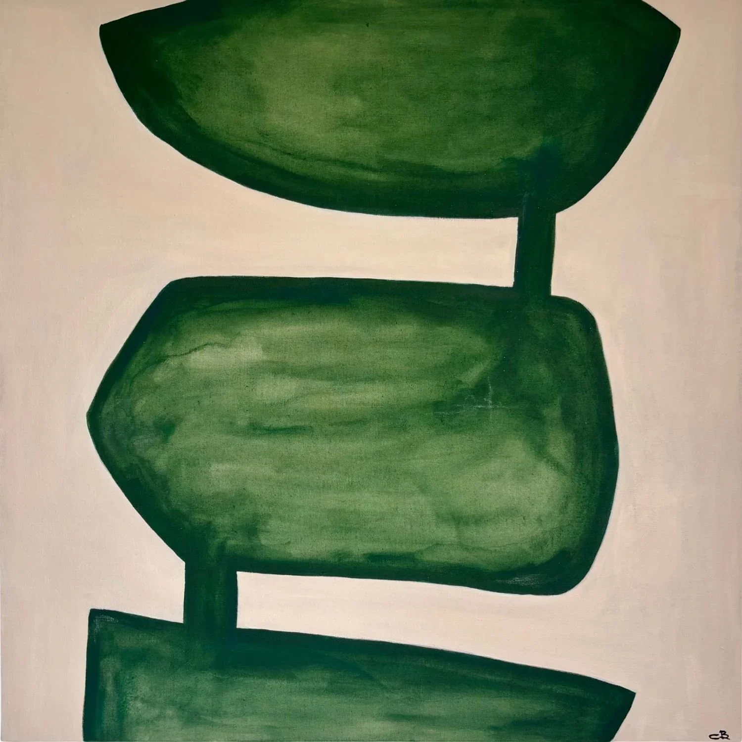 'Soft Fault Lines' Original Artwork by  Caroline Borghetto