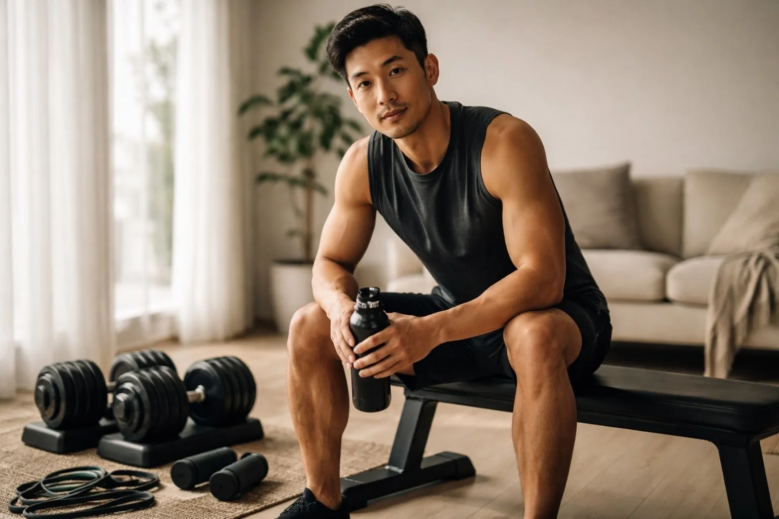 Home gym setup checklist: compact en effectief trainen.