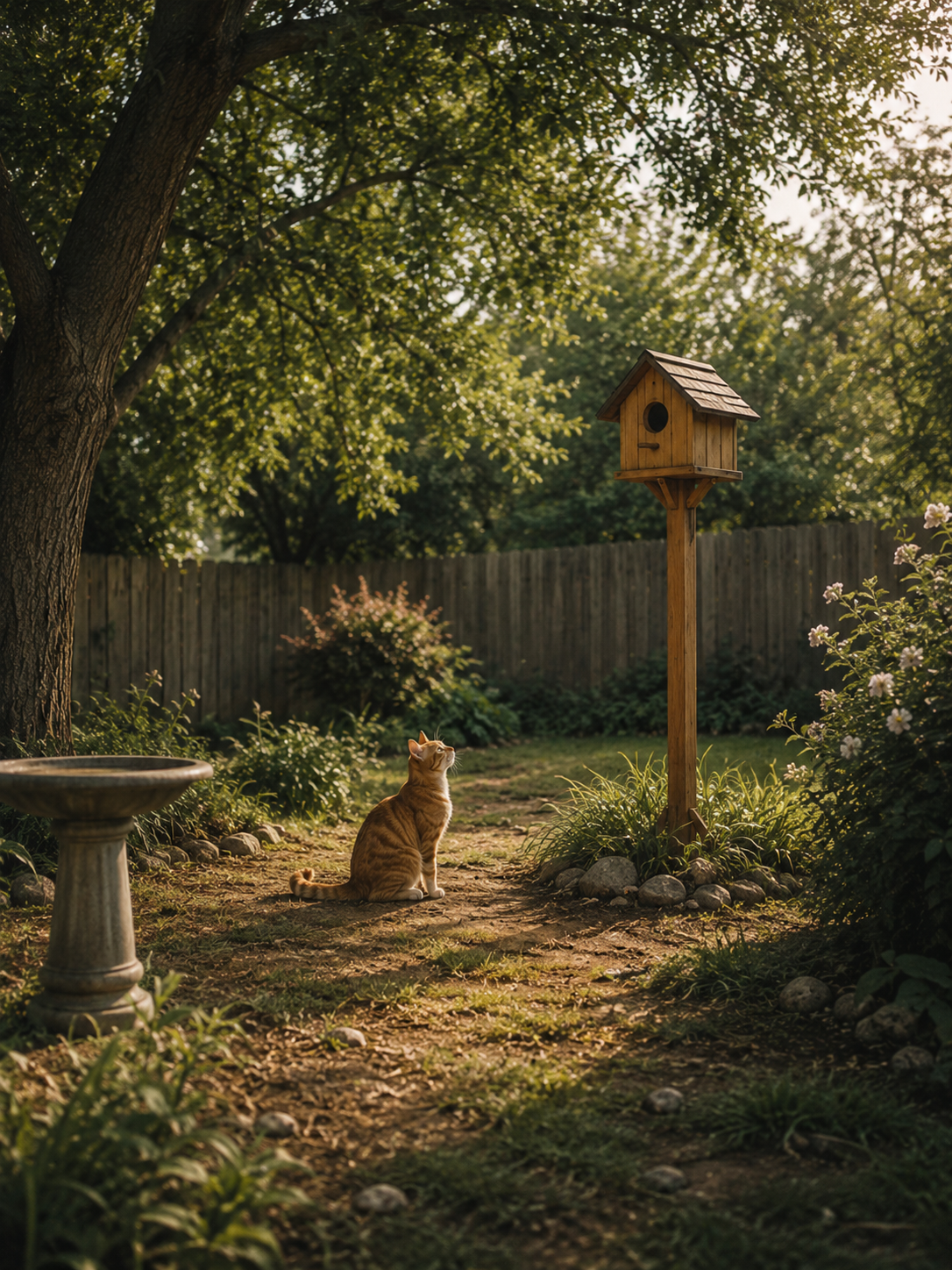 The Cat Under the House